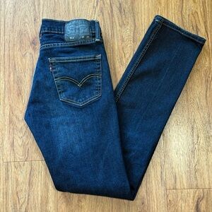 Levi's 511 Dark Blue  Straight Leg Jeans W30 L34